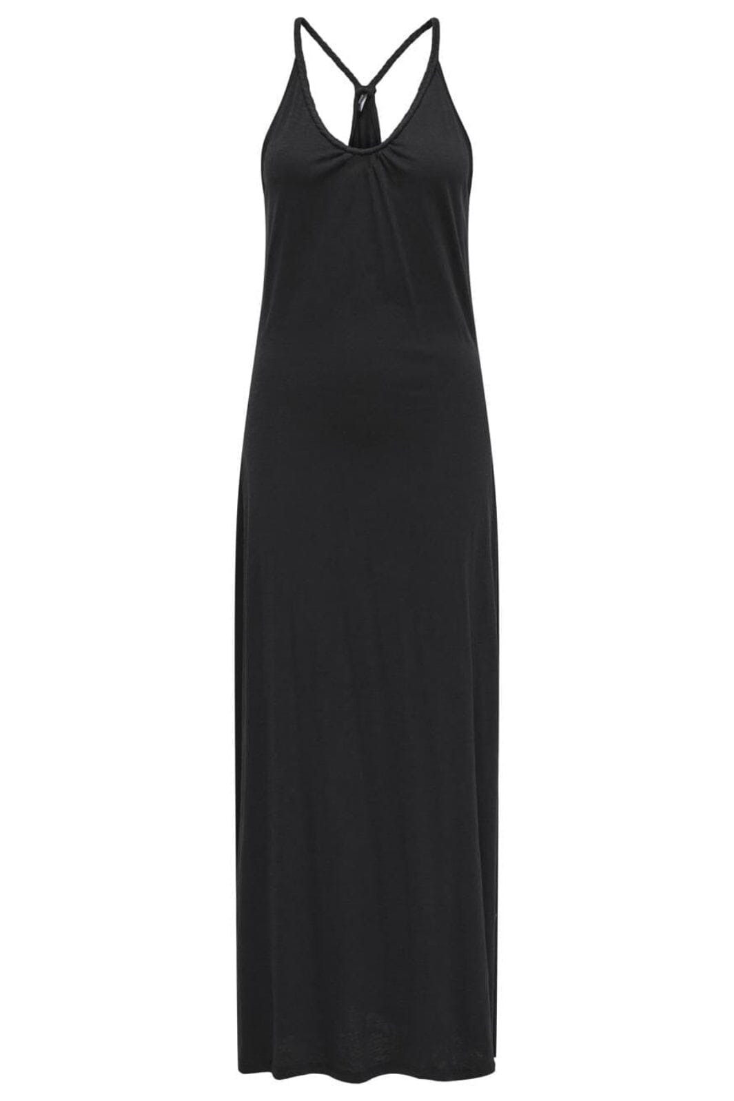 Only - Onlrica S/L Maxi Dress - 4511116 Black Kjoler 