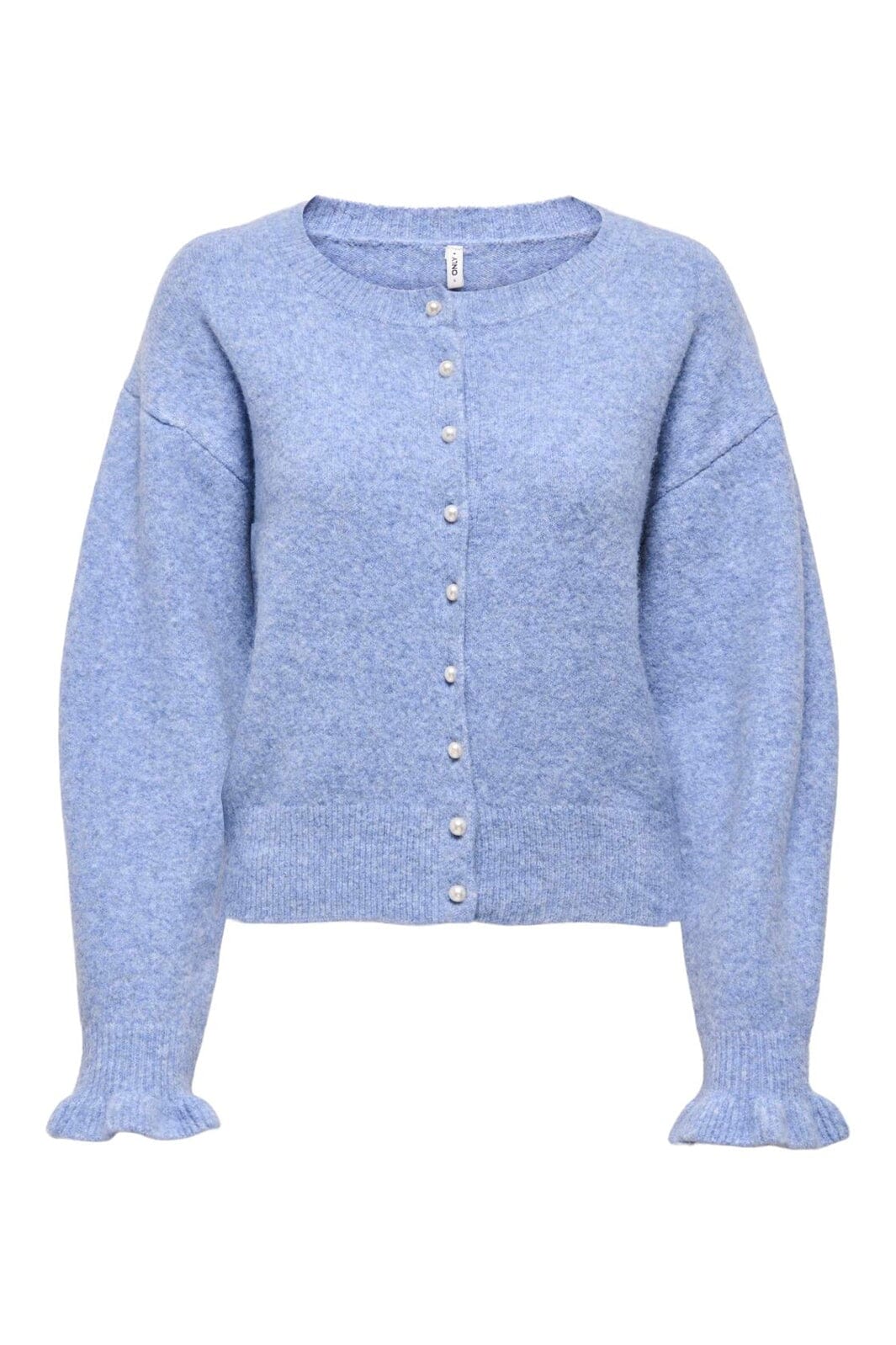 Only - Onlrima Life Ls Button Cardigan Knt - 4954761 Ultramarine Melange/Pearl Button