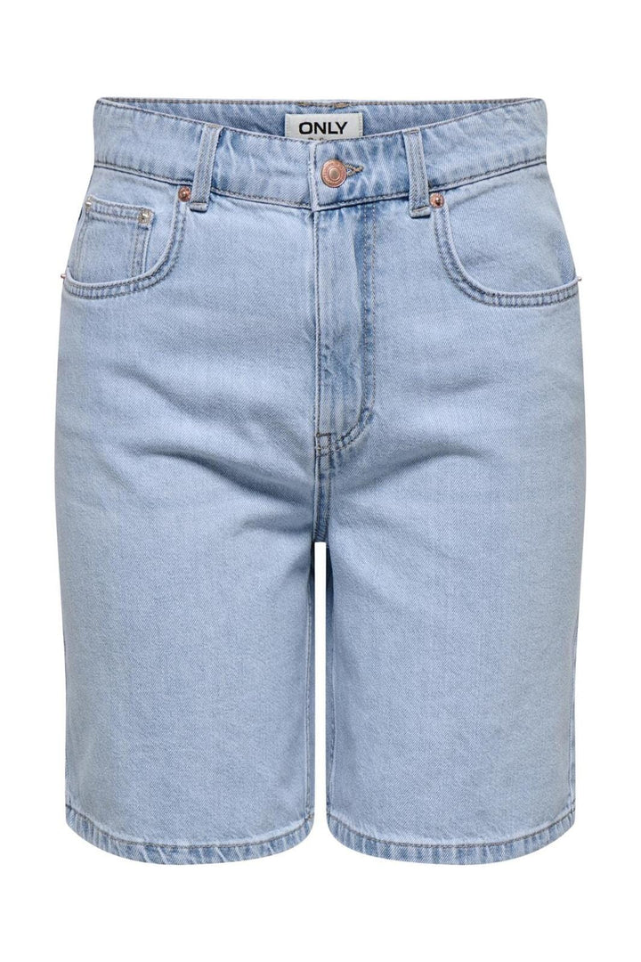 Only - Onlrobyn Long Shorts Pim Oy - 4721160 Light Blue Denim
