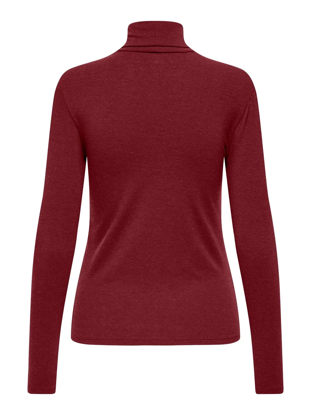 Only - Onlsia L/S Roll Neck Top Box - 4891631 Black Coffee Melange Toppe 