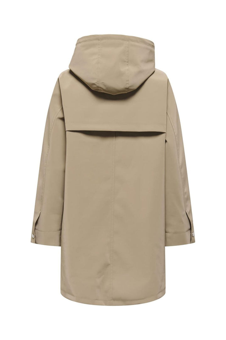 Only - Onlsia Raincoat - 4887233 Silver Mink