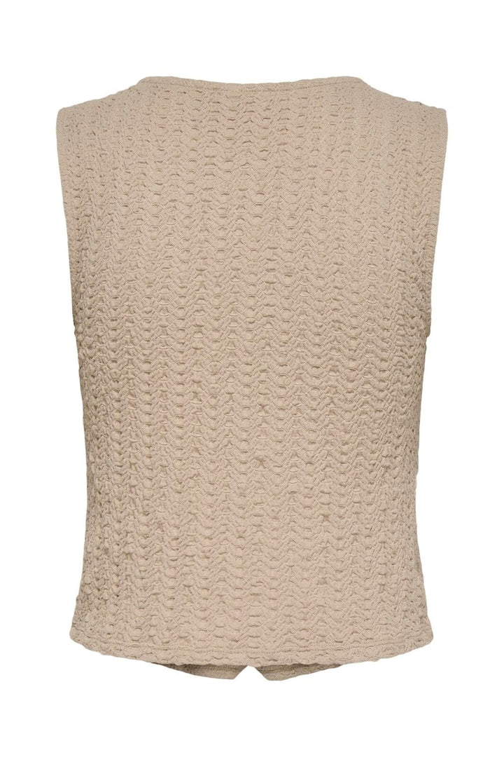 Only - Onlsif V-Neck Vest - 5029890 Humus