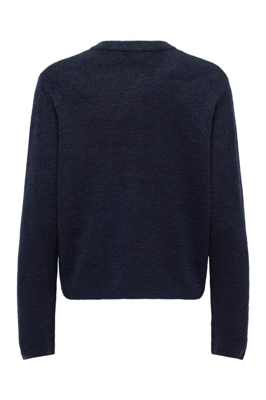 Only - Onlsimoni L/S O-Neck Cardigan Knt - 5082250 Night Sky