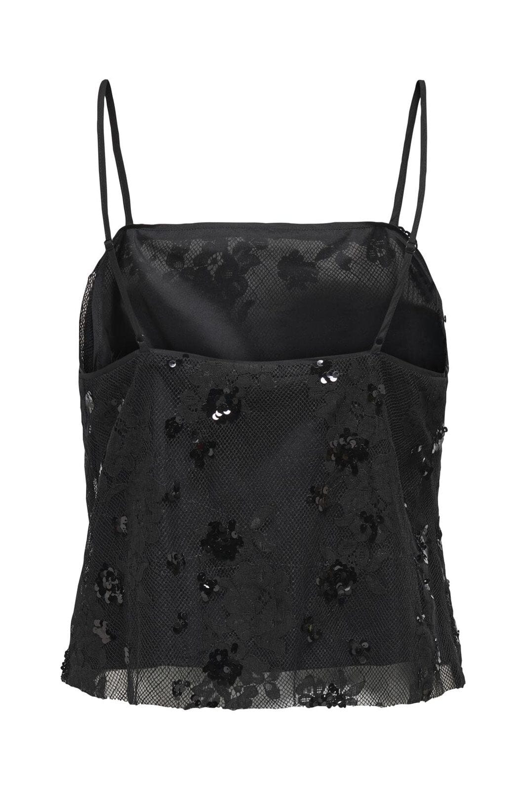 Only - Onlsinna Lace Singlet Xt - 4838740 Black