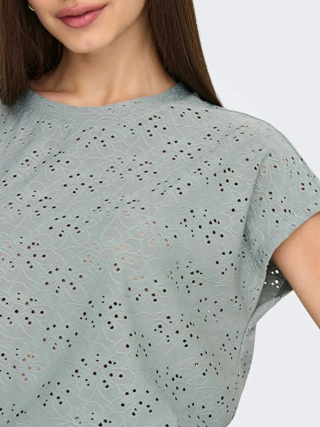 Only - Onlsmilla Life S/S Top - 4732133 Abyss T-shirts 