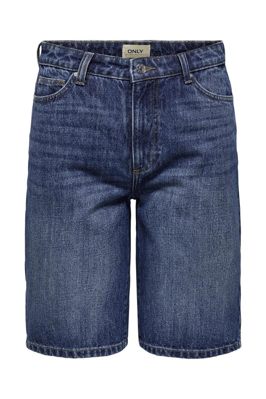 Only - Onlsonny Wide Shorts 15256709 - 4766398 - Dark Blue Denim