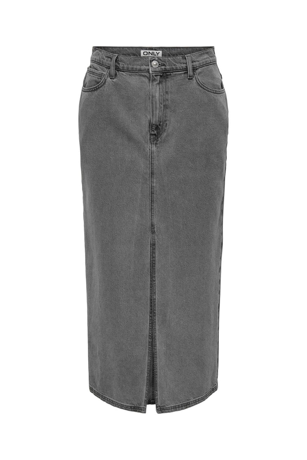 Only - Onlsophie Long Skirt - 4655081 Medium Grey Denim