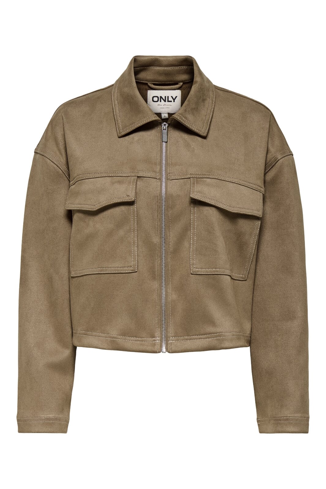 Only Onljoline Faux Suede Coat CC Otw Veste En Cuir Synthétique