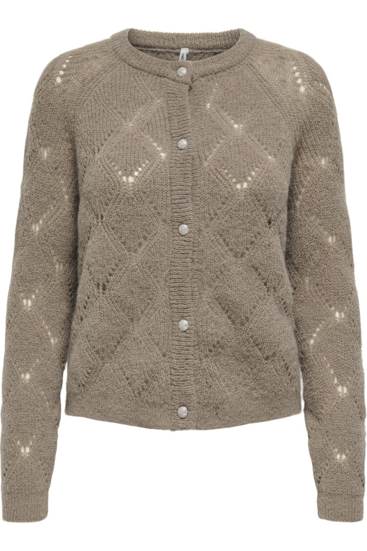 Only - Onlsusia Life Ls Structu Cardigan Cc Knt - 4777082 Fungi Cardigans 
