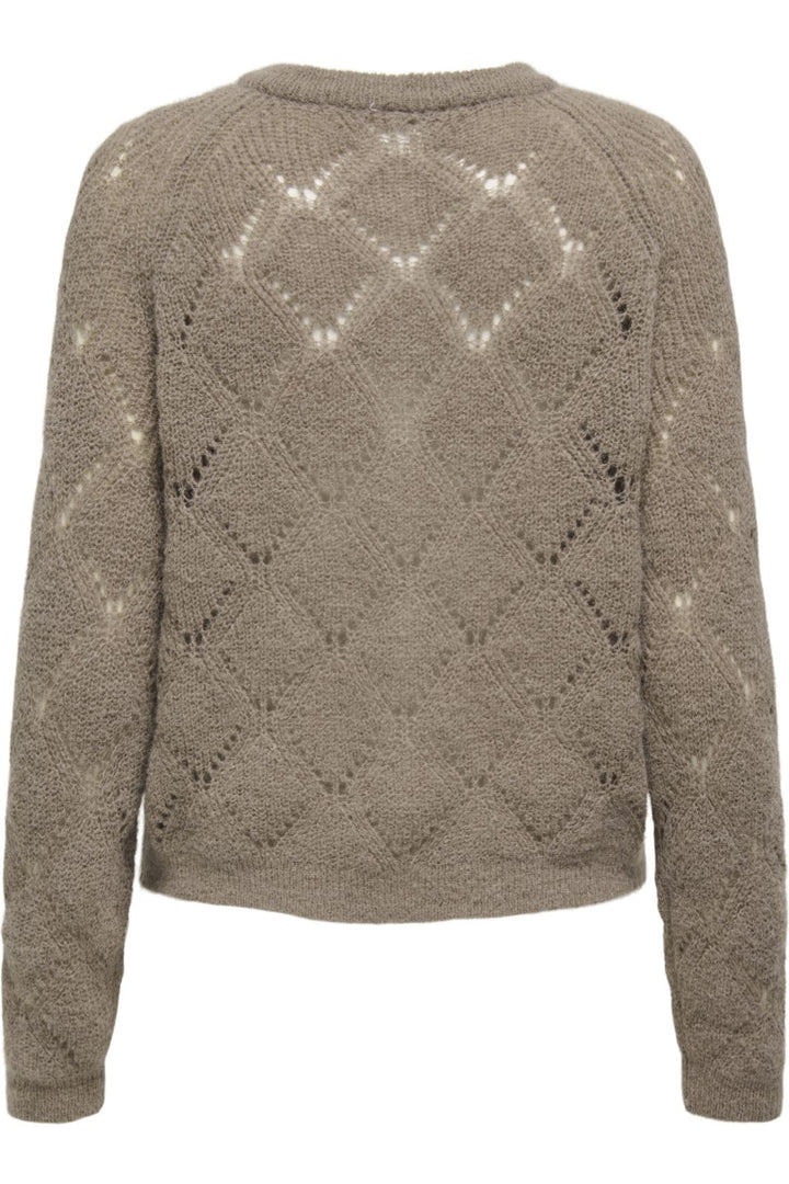 Only - Onlsusia Life Ls Structu Cardigan Cc Knt - 4777082 Fungi Cardigans 