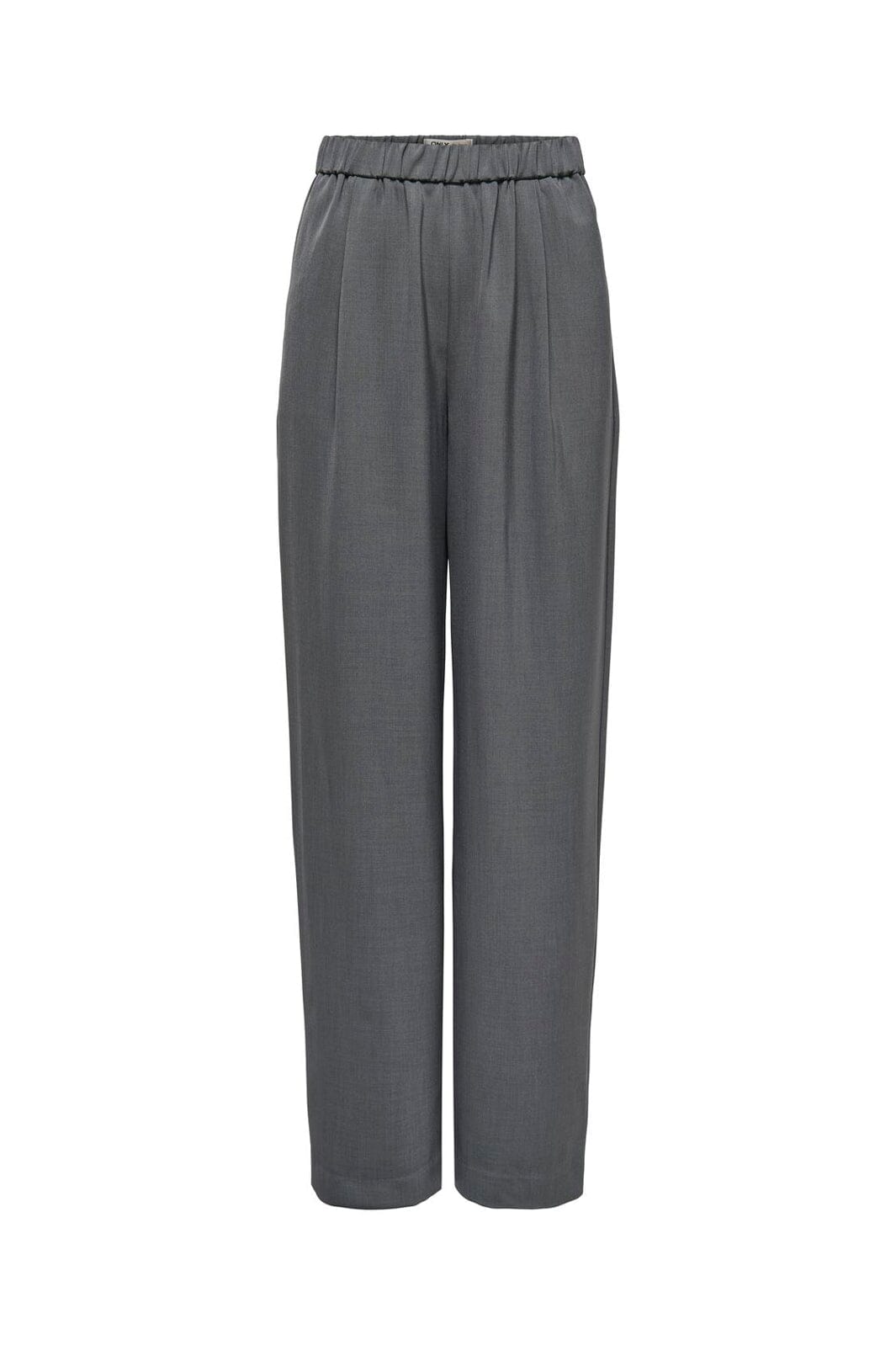 Only - Onlsvea Life Pull-Up Pant - 4880107 Dark Grey Melange