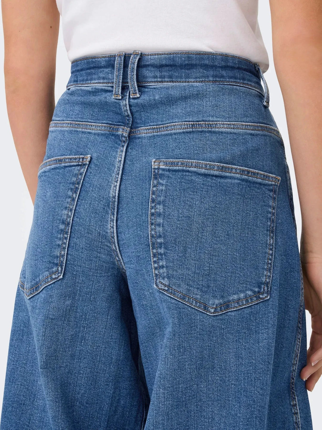 Only - Onltamy Barrel Epp - 4968777 Medium Blue Denim Jeans 