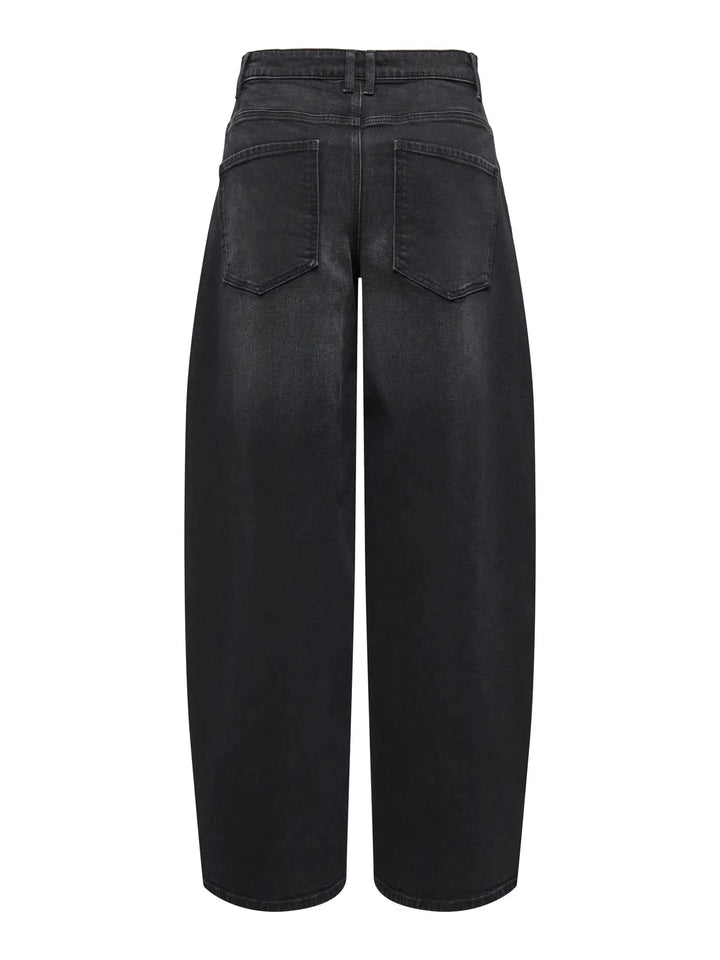 Only - Onltamy Barrel Epp - 4968778 Washed Black Jeans 