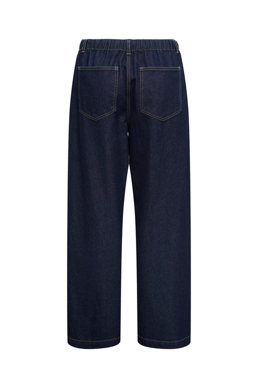 Only - Onltanner Wide Elas String Gua - 4934427 Dark Blue Denim