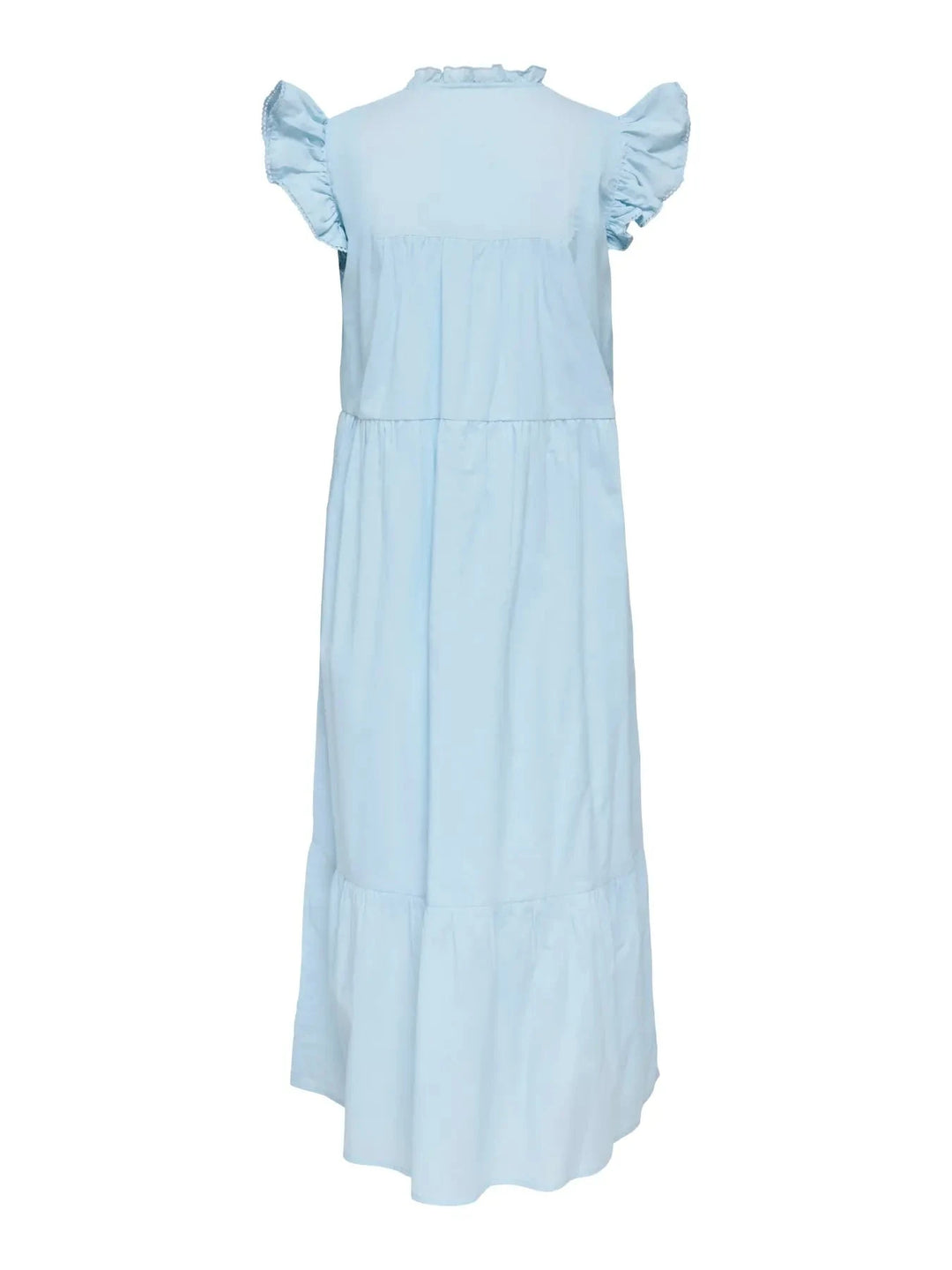 Only - Onltea-Idris S/L Frill Tape Dress - 5014281 Dream Blue Kjoler 