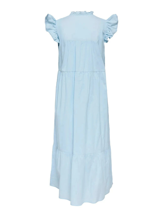Only - Onltea-Idris S/L Frill Tape Dress - 5014281 Dream Blue Kjoler 
