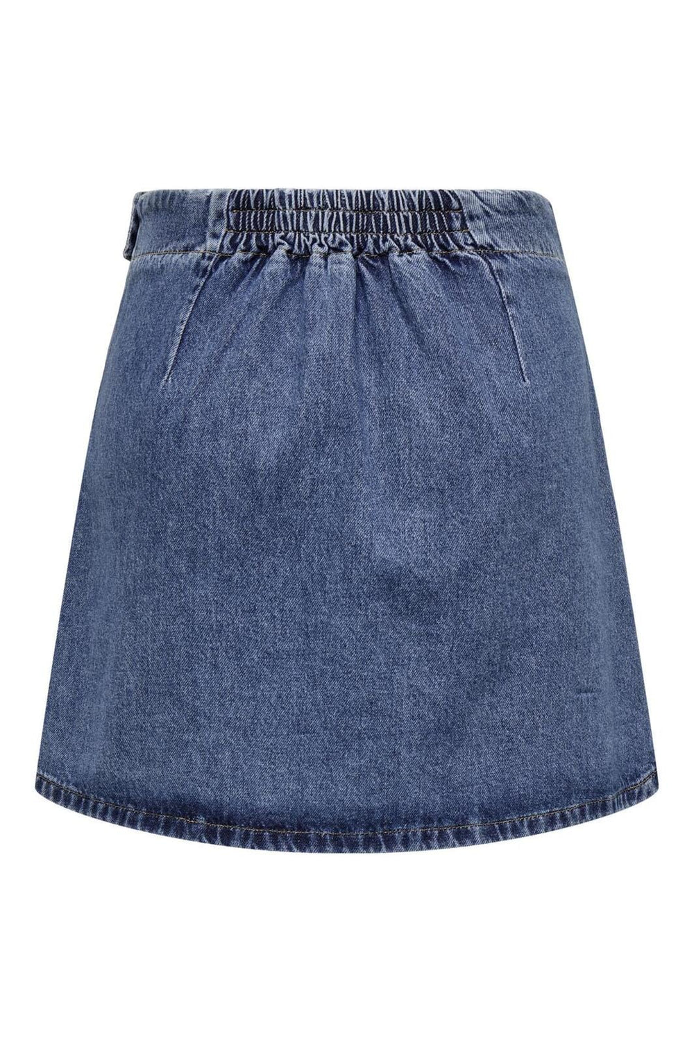 Only - Onlthea Wrap Short Skirt Dot - 4774500 Medium Blue Denim