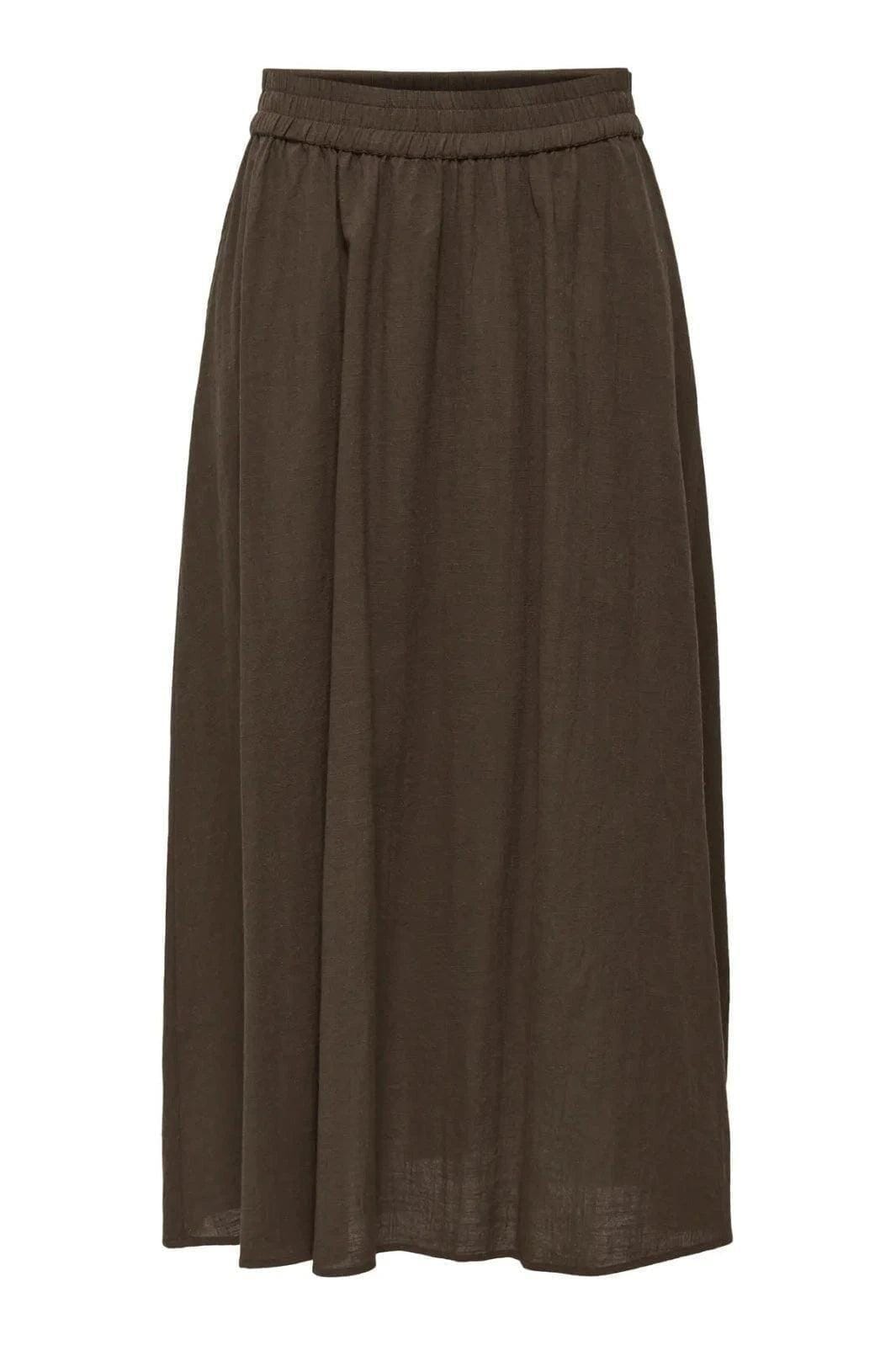Only - Onltizana Long Skirt - 4996240 Chocolate Martini Nederdele 