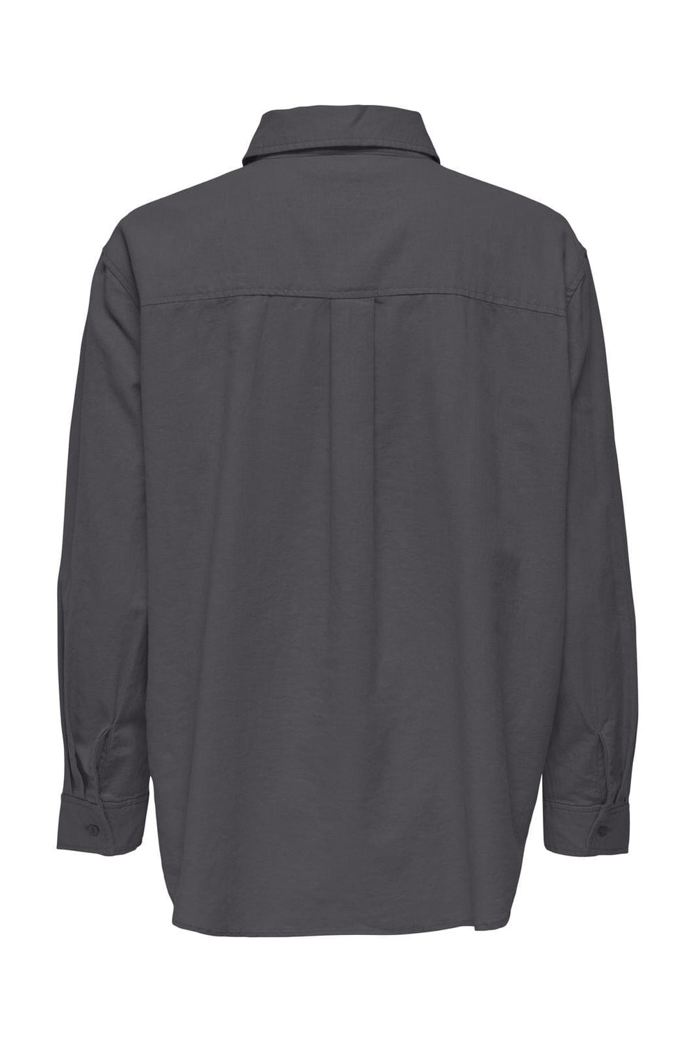 Only - Onltokyo L/S Linen Blend Shirt - 4411189 Magnet