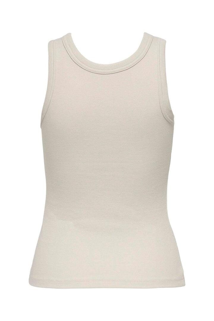 Only - Onlval 2-Way Tank Top - 4989086 Pumice Stone