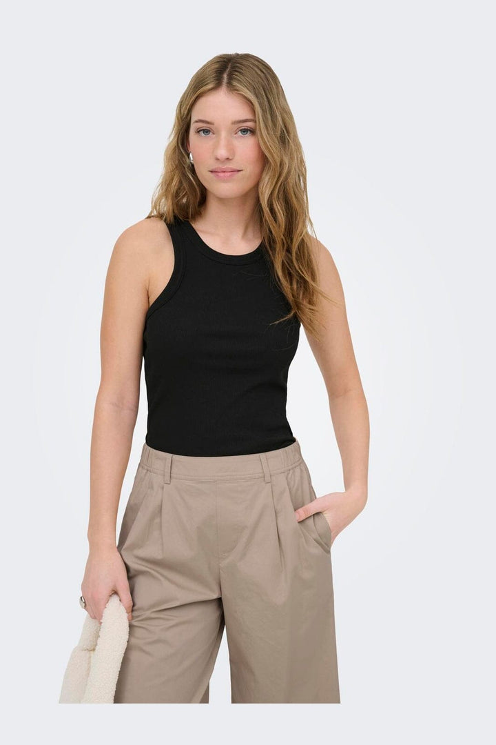 Only - Onlval 2-Way Tank Top - 5049714 Black