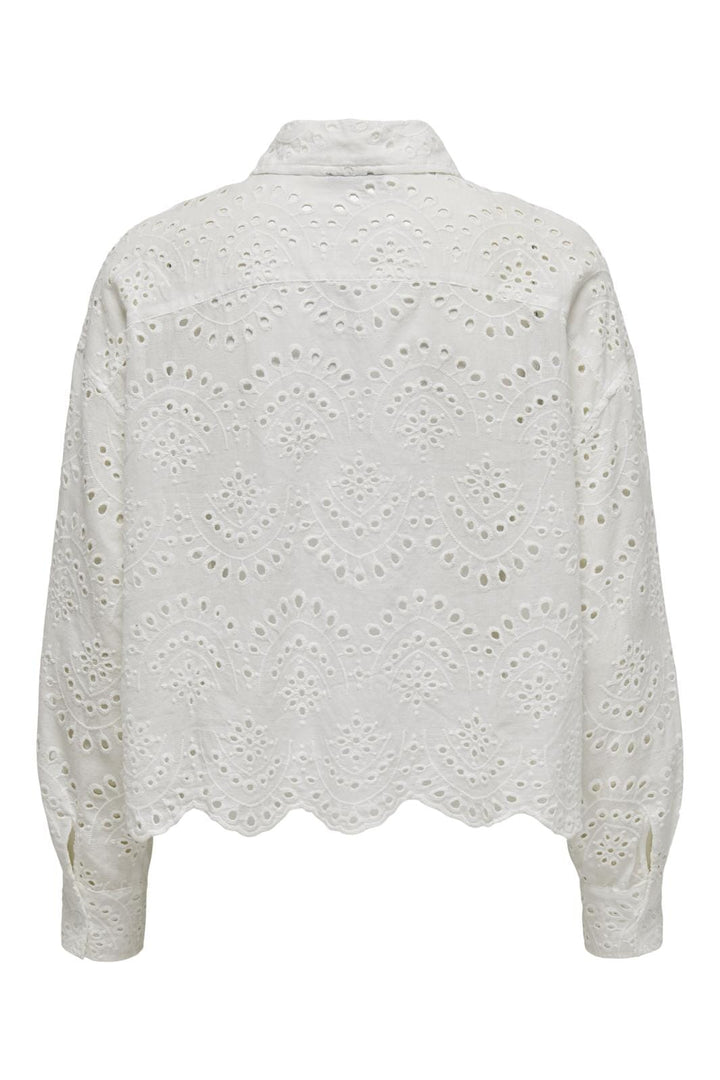 Only - Onlvalais L/S Shirt - 3996101 Cloud Dancer