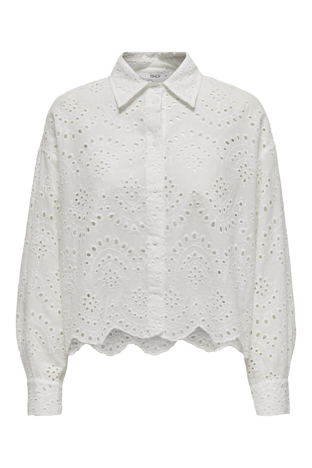 Only - Onlvalais L/S Shirt - 3996101 Cloud Dancer