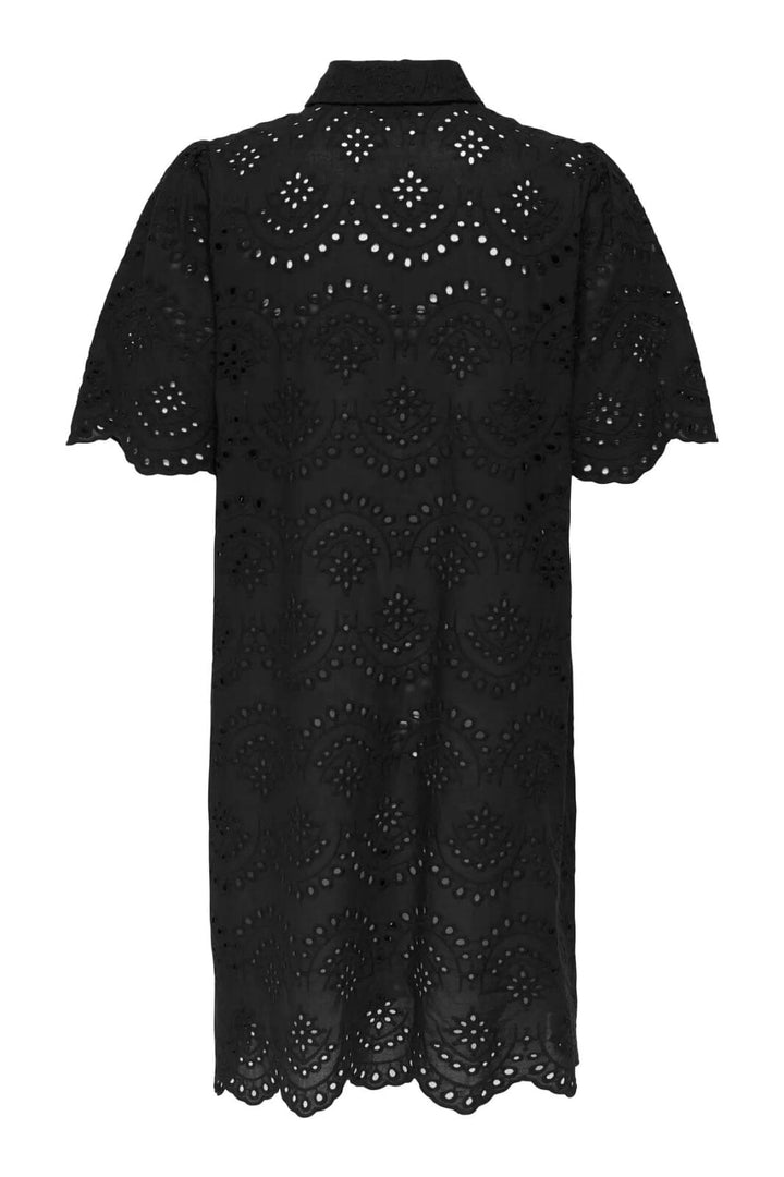 Only - Onlvalais S/S Dress - 4855519 Black