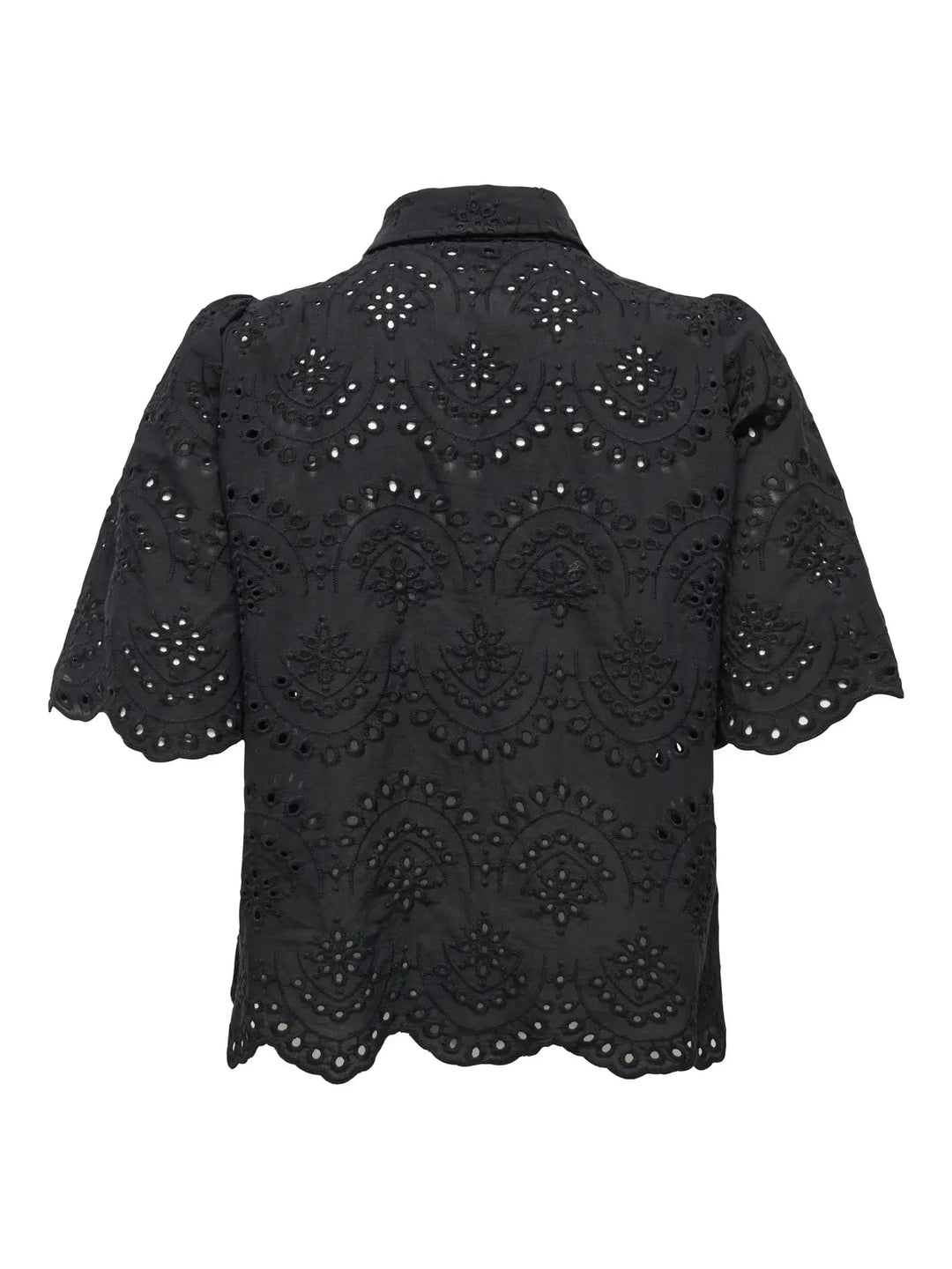 Only - Onlvalais S/S Shirt - 4840874 Black Skjorter 