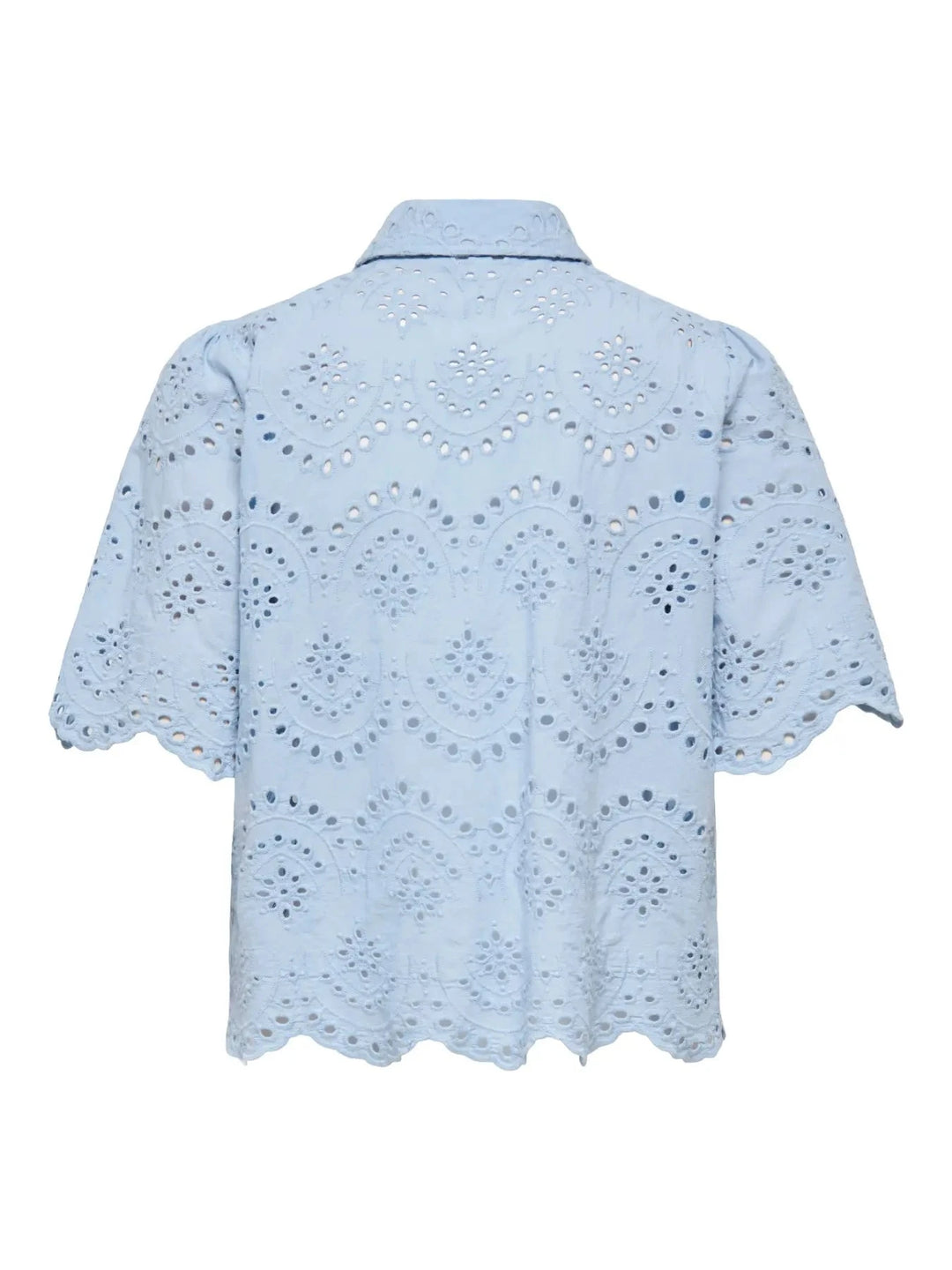Only - Onlvalais S/S Shirt - 5029325 Cashmere Blue Skjorter 