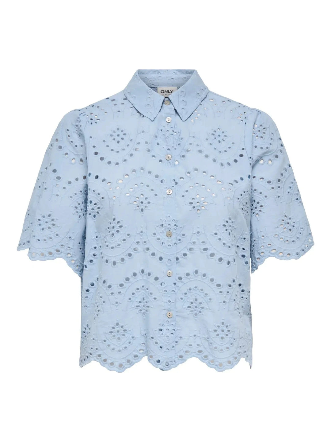 Only - Onlvalais S/S Shirt - 5029325 Cashmere Blue Skjorter 