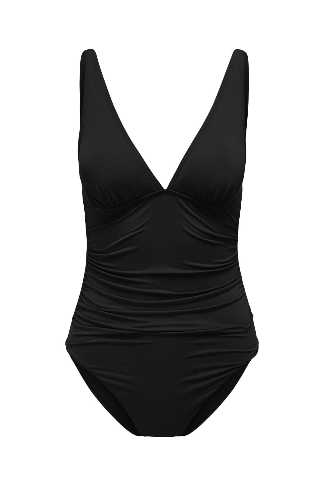 Only - Onlvenezia V-Neck Swimsuit - 4491865 Black