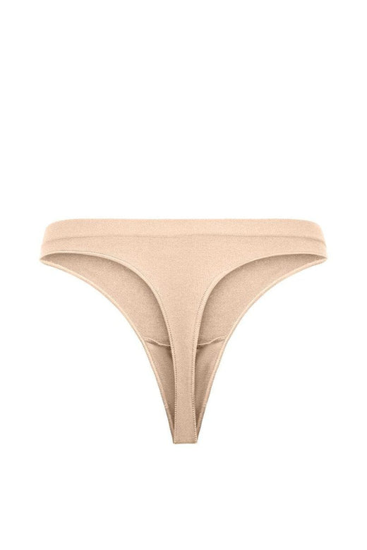 Only - Onlvicky Rib Seamless Thong Acc - 4792326 Peach Taffy