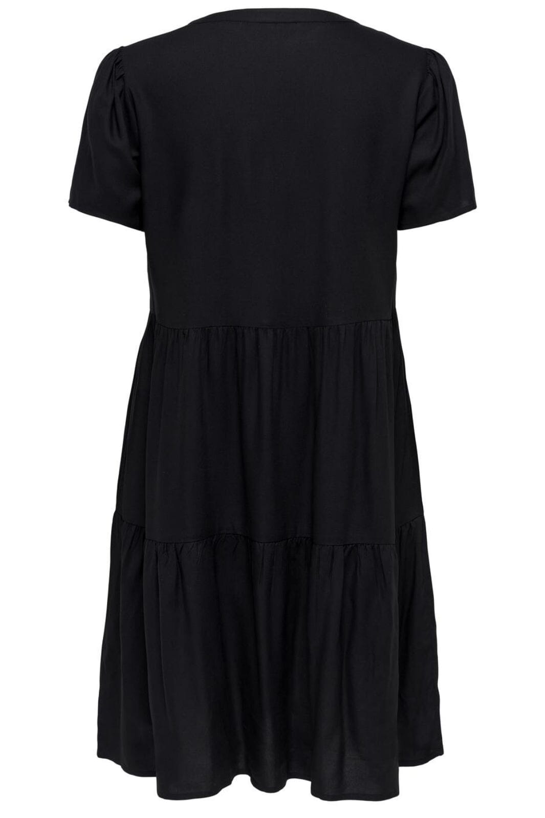 Only - Onlzally Life S/S Thea Dress 15262674 - 3935116 - Black
