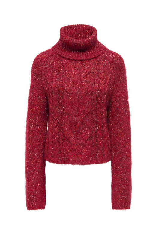 Only - Onlzille Ls Rollneck Cc Knt - 5061147 Scooter Multi Melange