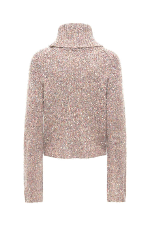 Only - Onlzille Ls Rollneck Cc Knt - 5101043 Cloud Dancer Multi Melange
