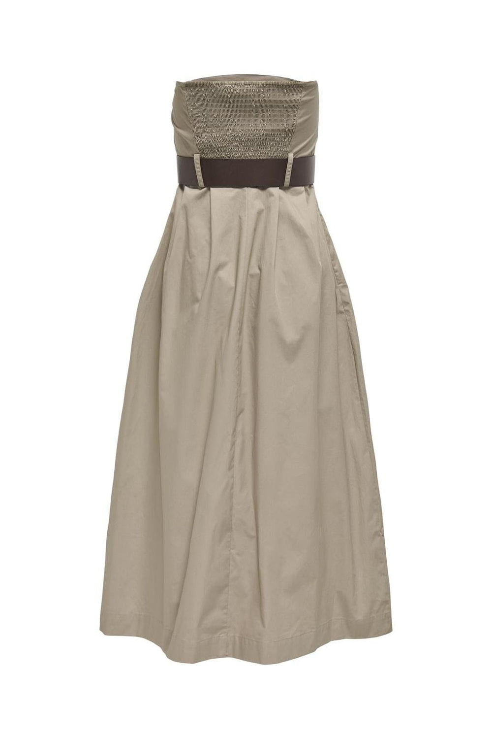 Only - Onlzora Long Tube Dress - 4713134 Savannah Tan