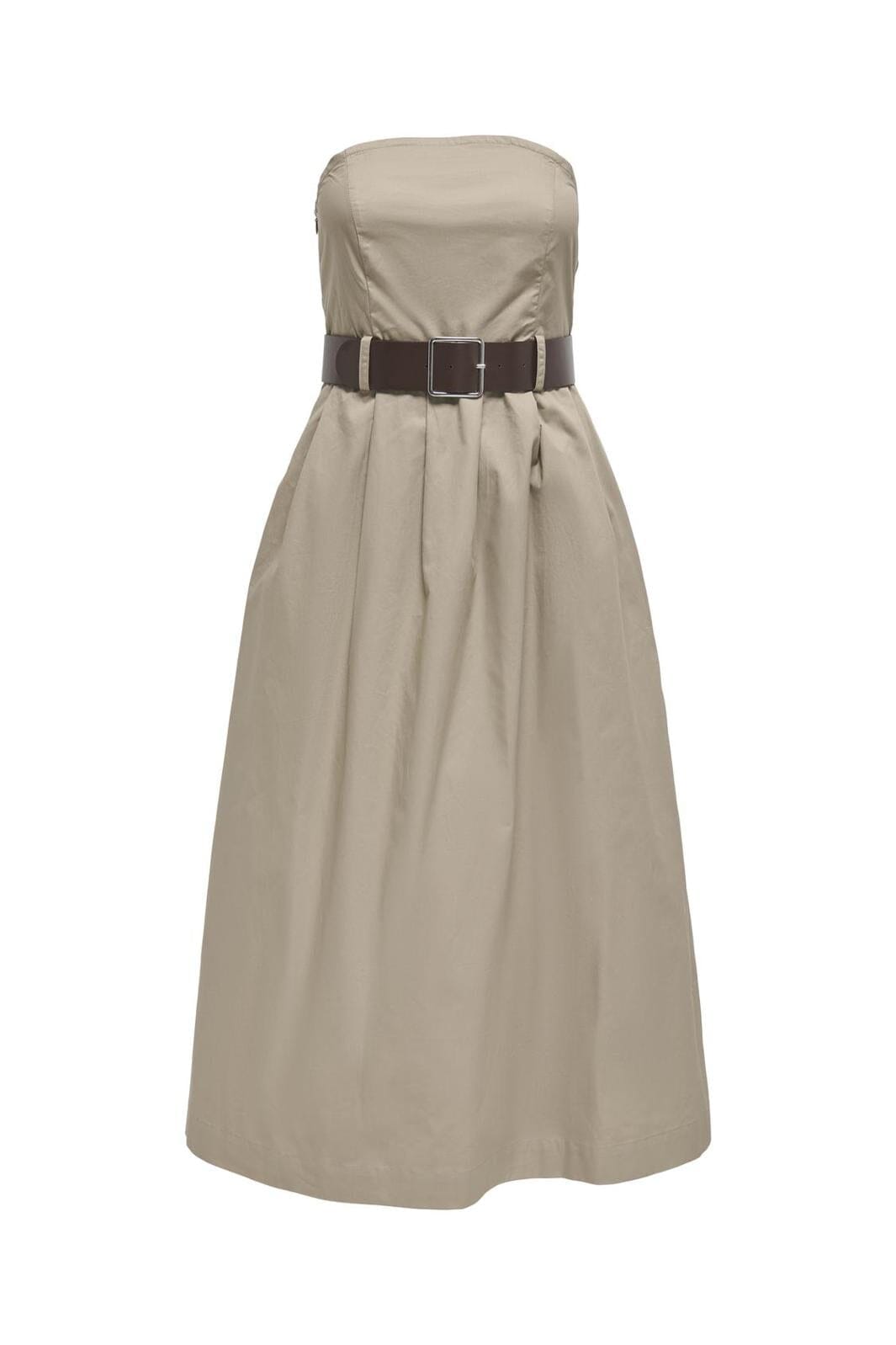 Only - Onlzora Long Tube Dress - 4713134 Savannah Tan