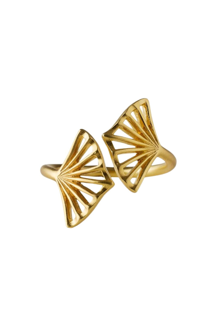 Pernille Corydon - Ballerina Ring r-349-gp - Gold Plated Ringe 