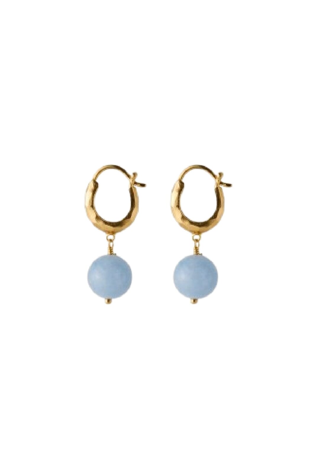 Pernille Corydon - Blue Sky Earrings e-321-gp - Gold Plated