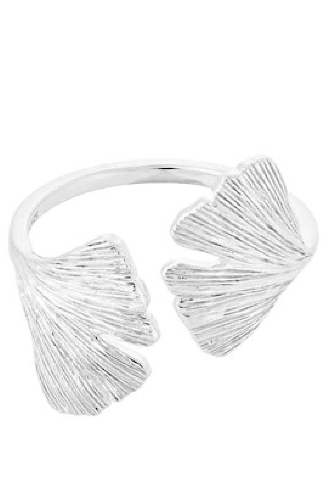 Pernille Corydon Jewellery - Biloba Ring - Silver Ringe 