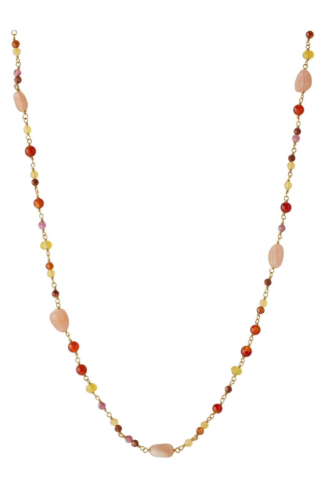 Pernille Corydon Jewellery - Golden Fields Necklace - Goldplated Halskæder 