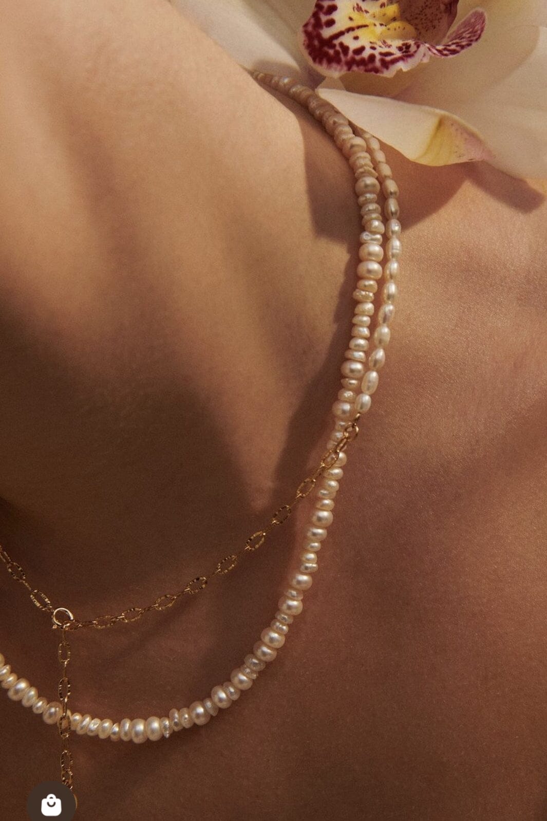Pernille Corydon Jewellery - Liberty Halskæder Adj. 38-45 Cm - Gold Plated Halskæder 