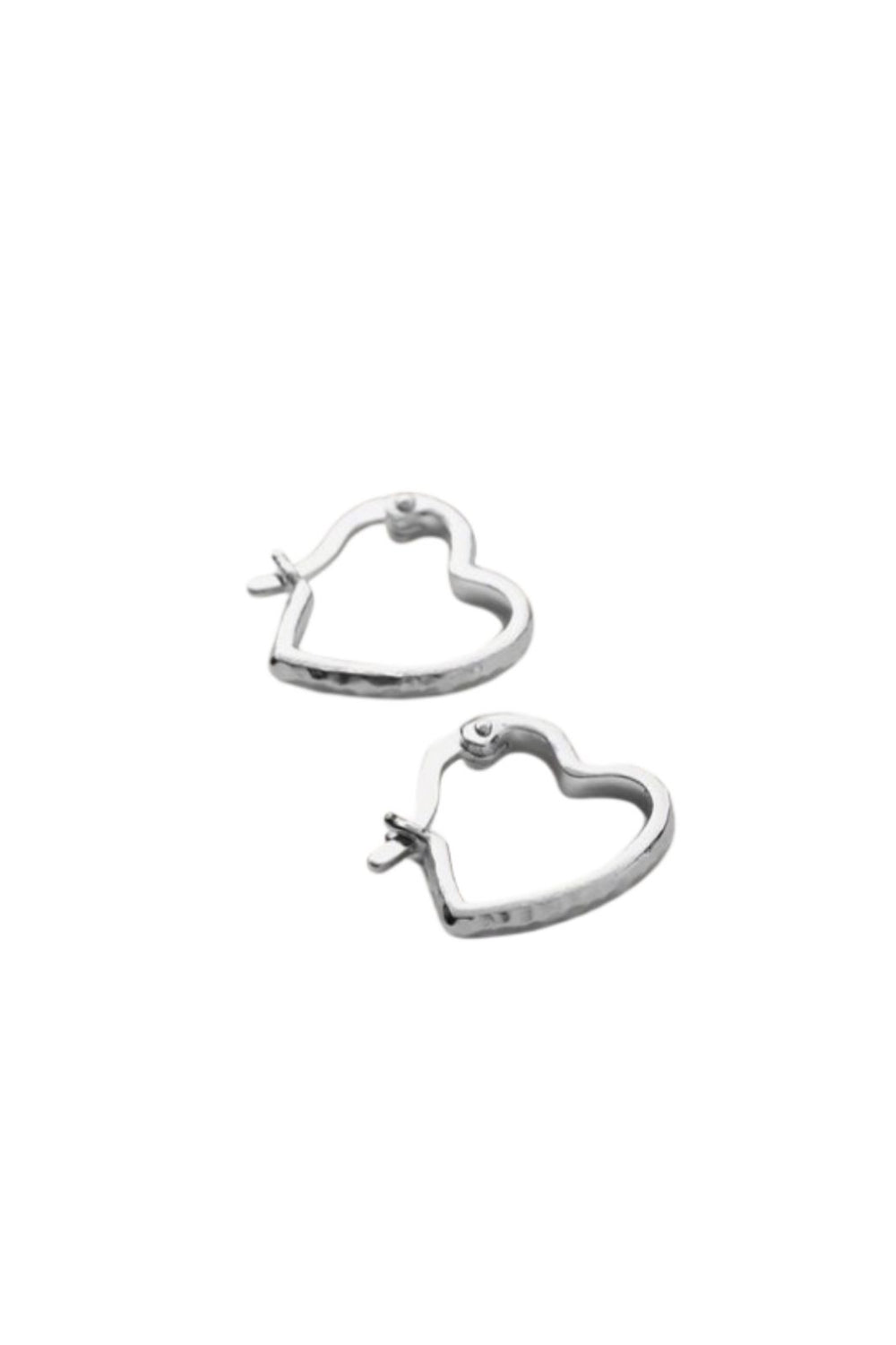 Pernille Corydon - Small Affection Hoops e-490-s - Silver Øreringe 