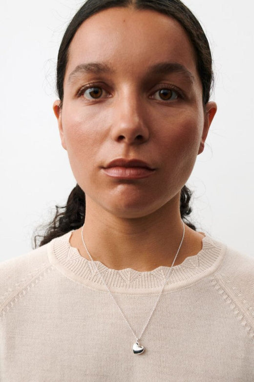 Pernille Corydon - Sweetheart Necklace n-757-s - Silver Halskæder 