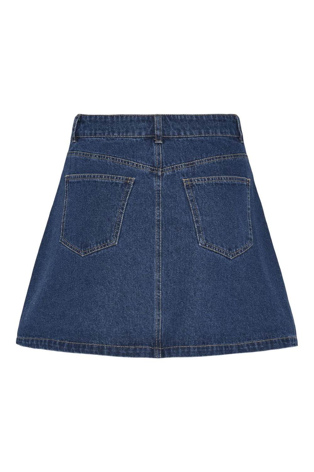 Pieces - Pcabbi A-Shape Skirt - 4642801 Medium Blue Denim