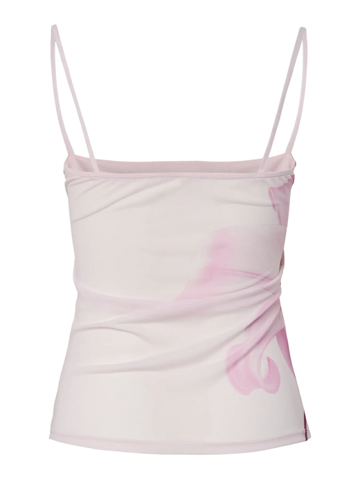 Pieces - Pcalbi Sl Strap Top - 5109239 Roseate Spoonbill Flower Toppe 