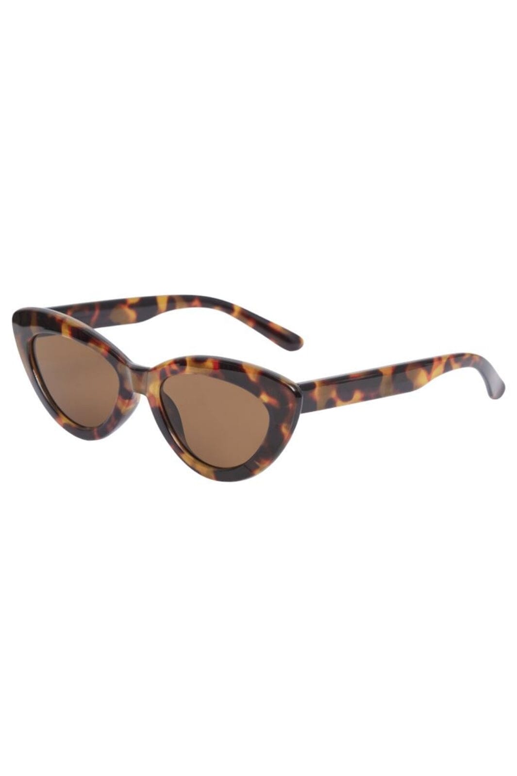 Pieces - Pcalison M Sunglasses - 4399355 Black Turtle Solbriller 