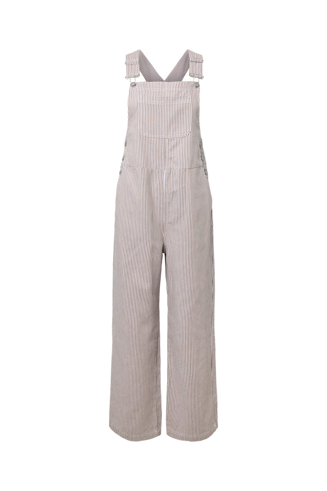 Pieces - Pcallo Dungaree Fsy - 5105195 Greige Cloud Dancer