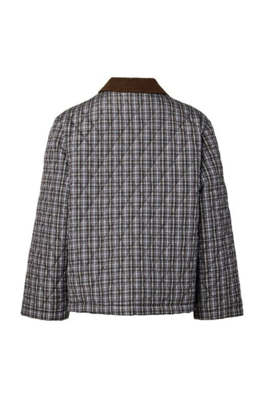 Pieces - Pcalma Light Quilt Jacket - 5091529 Forest Night Wine Tasting/Wren/Greige Jakker 